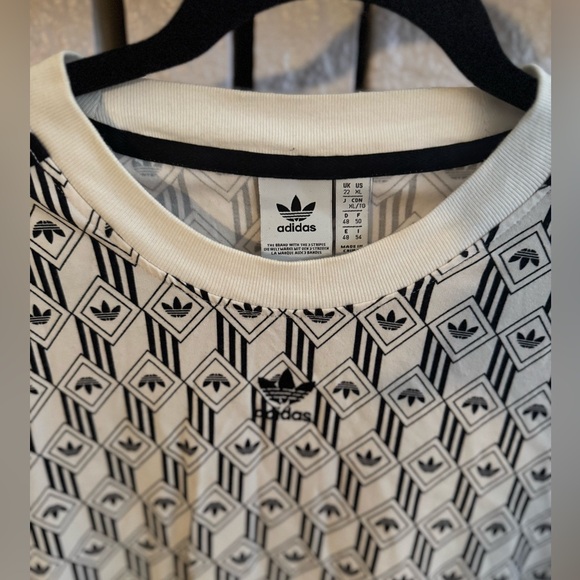Adidas Logo T-shirt Dress XL - Picture 3 of 6